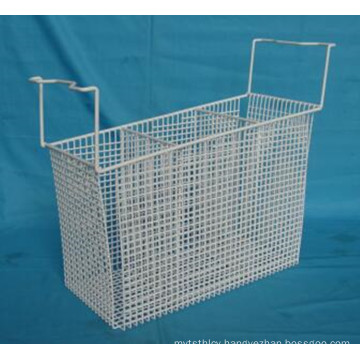 small store supermarket chest freezer basket